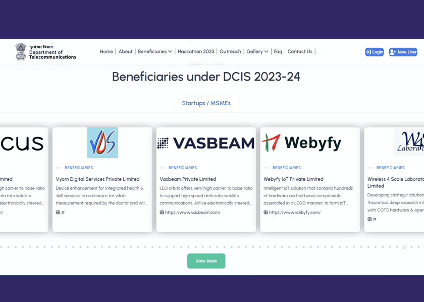 .VASBEAM Recognized Again as Beneficiary of DCIS 2023